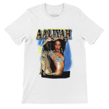 Aaliyah Cheetah White T-Shirt