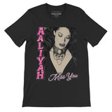 Aaliyah Miss You Black T-Shirt
