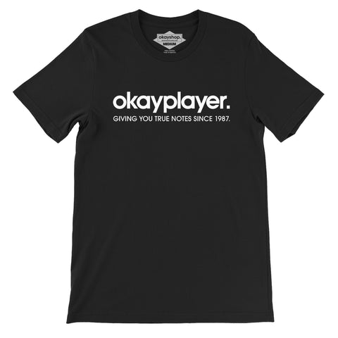 okayplayer. Logo T-Shirt Black